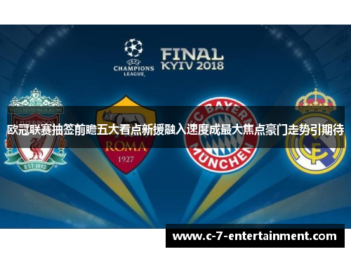 欧冠联赛抽签前瞻五大看点新援融入速度成最大焦点豪门走势引期待 欧冠联赛抽签前瞻五大看点新援融入速度成最大焦点豪门走势引期待